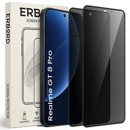 Tvrzené sklo ERBORD Anti-Spy (2 ks) pro Realme GT 8 Pro