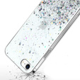 Pouzdro pro iPhone 7/8/SE 2020/SE 2022, Glittery, průhledné