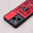 Pouzdro pro Oppo A98 5G, CamShield Slide, červené