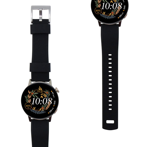 ERBORD Univerzální 20mm silikonový řemínek