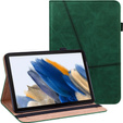 Pouzdro pro Samsung Galaxy Tab A9+, Classic, s prostorem pro stylus, zelené