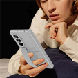 Etui do Samsung Galaxy Z Fold5 5G, z rączką, różowe