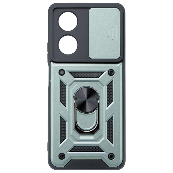 Pouzdro pro Oppo A58 4G, CamShield Slide, zelený