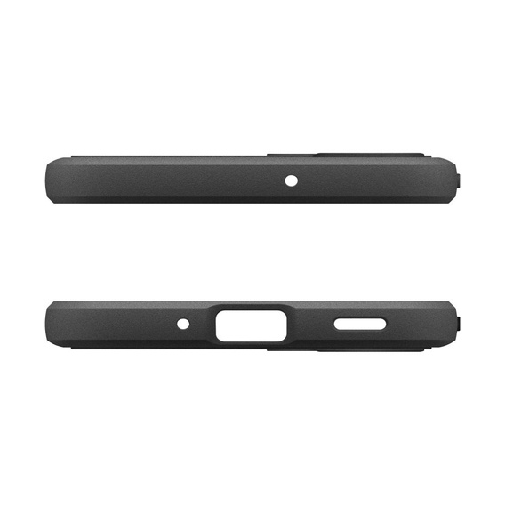 Pouzdro Spigen pro Samsung Galaxy A16 4G/ 5G, Rugged Armor MagSafe, černé + tvrzené sklo 9H