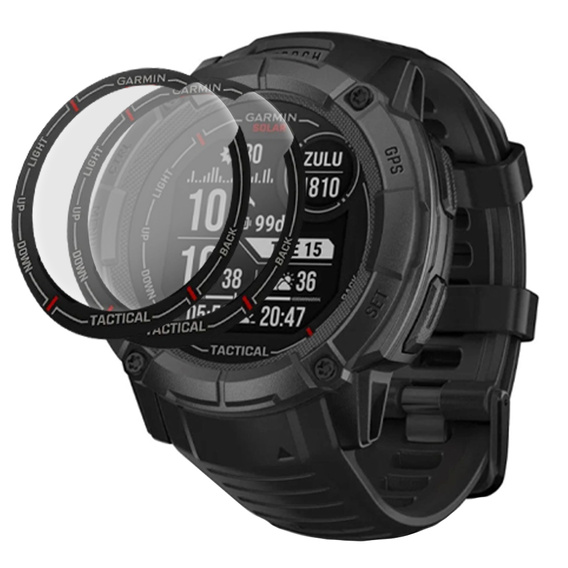 2x hybridní sklo ERBORD pro Garmin Instinct 2X
