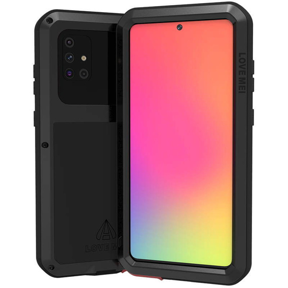 Pouzdro pro Samsung Galaxy A71 – Love Mei Powerful, černé
