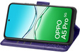 Klopové pouzdro pro Oppo A5 Pro 5G, Butterfly, fialové