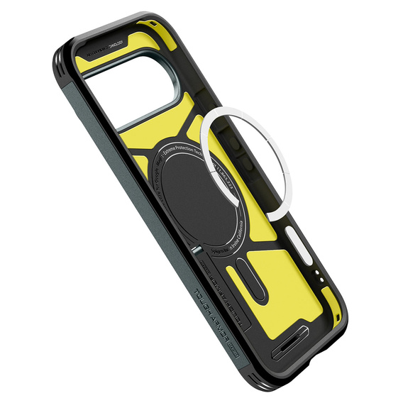Pouzdro Spigen Tough Armor MagSafe pro Google Pixel 10 Pro XL, Abyss Green