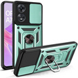 Pouzdro pro Oppo A78 5G, CamShield Slide, zelený