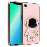 Pouzdro pro iPhone XR, Astronaut, růžové