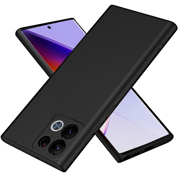 Pouzdro pro Infinix Note 40 Pro, Silicone Lite, černé