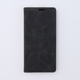 Pouzdro pro Oppo A78 4G, ERBORD Vintage peněženka s klopou, černé
