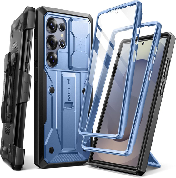 Odolné pouzdro pro Samsung Galaxy S25 Ultra – Tongate MECH Series Clip, černé