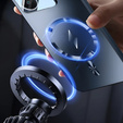 Pouzdro pro Oppo Reno 13 Pro, MagSafe, stříbrné,