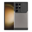 Pouzdro pro Samsung Galaxy S24 Ultra, ERBORD MagProtect Slide Camera, šedé gunmetal