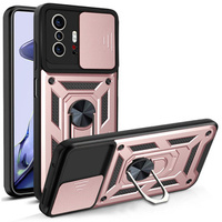 Pouzdro pro Xiaomi 11T / 11T Pro, CamShield Slide, růžové rose gold