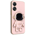 Pouzdro pro Oppo Reno8 T, Astronaut, růžové