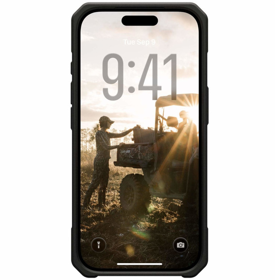 Pouzdro Urban Armor Gear pro iPhone 17 Pro Max, Monarch Pro Kevlar MagSafe, Kevlar Black