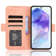 Klopové pouzdro pro Samsung Galaxy A55 5G, Card Slot, růžové