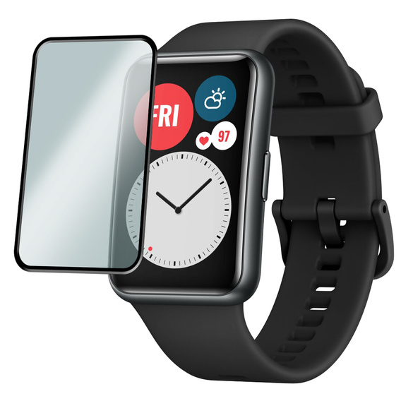 2x hybridní sklo ERBORD pro Huawei Watch Fit