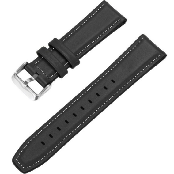 Skórzany Pasek z teleskopem 22mm - Black