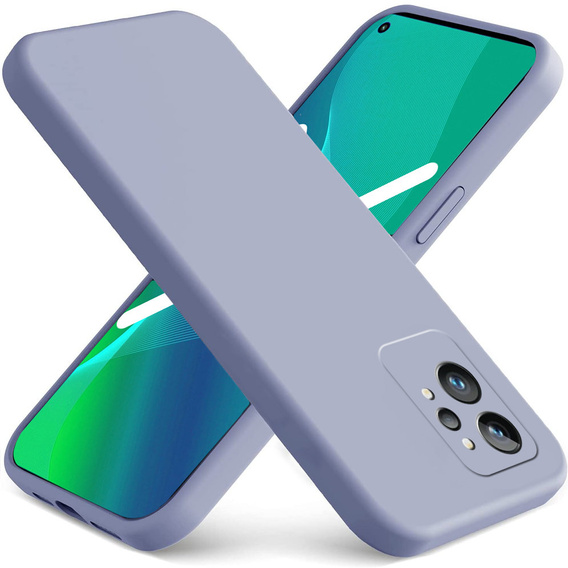 Pouzdro pro Realme GT2 Pro, Silicone Lite, levandulové