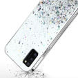 Pouzdro pro Samsung Galaxy A41, Glittery, průhledné