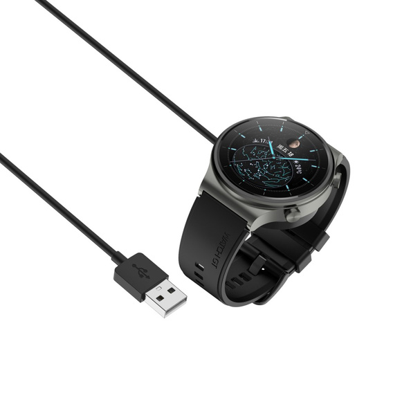 Kabel USB / Ładowarka do Huawei Watch D/GT Runner/GT2 Pro, Black