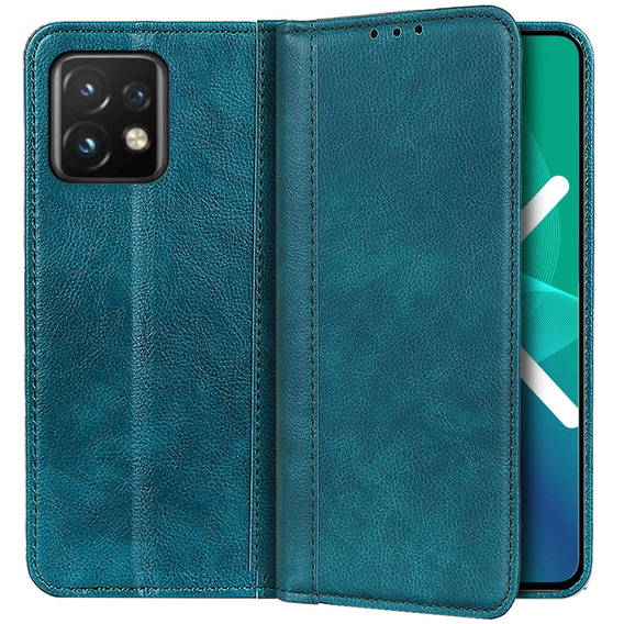 Pouzdro pro Motorola Edge 40 Pro 5G, Wallet Litchi Leather, zelené