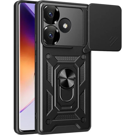Pouzdro pro Xiaomi Redmi 13, CamShield Slide, černé