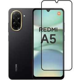 3D tvrzené sklo pro Xiaomi Redmi A5, černý rámeček