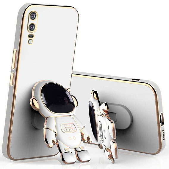 Pouzdro pro  Huawei P20, Astronaut, bílé