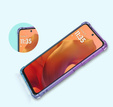 Pouzdro pro Motorola Moto G15 / Motorola Moto G15 Power, Gradient Dropproof, Fialová / modrá