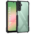 Pouzdro pro Samsung Galaxy A56, AntiDrop Hybrid, černé + tvrzené sklo 9H