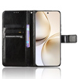 Klopové pouzdro pro Realme 14 Pro 5G, Crazy Horse Wallet, černé