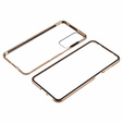 Pouzdro pro Samsung Galaxy A16, Magnetic Dual Glass, zlaté