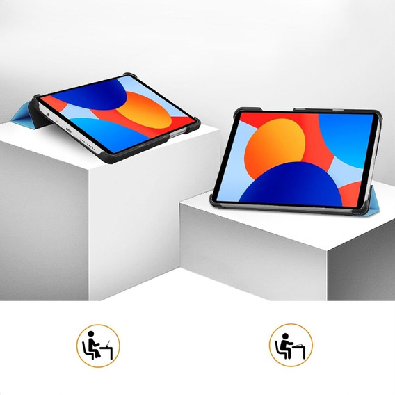 Pouzdro pro Xiaomi Redmi Pad SE 8.7, Smartcase, modré