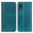 Pouzdro pro Samsung Galaxy Xcover 7, Wallet Litchi Leather, zelené