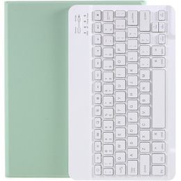 Pouzdro + klávesnice iPad Air 10.9 4 2020 / 5 2022, světle zelené