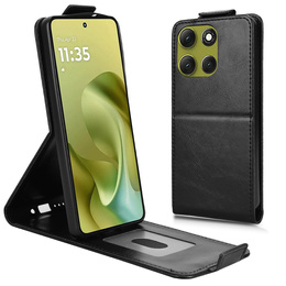 Flipové pouzdro pro Xiaomi Redmi 15 5G / 4G, flipové pouzdro, černé