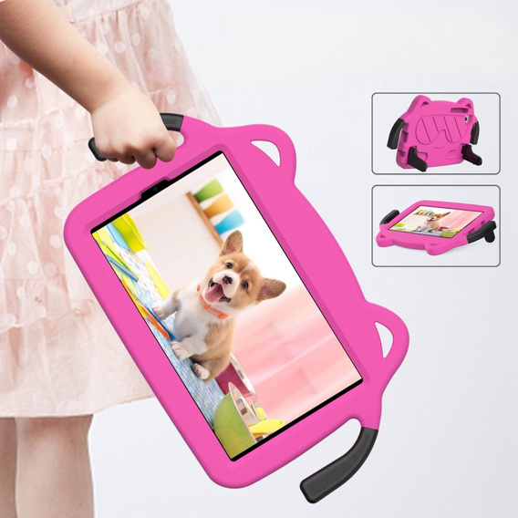 Dětské pouzdro pro Samsung Galaxy Tab A7 Lite 8.7" / Galaxy Tab A8 8" 2019, růžové