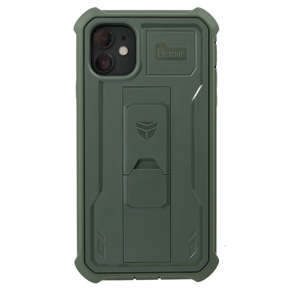 Pancéřové pouzdro pro iPhone 11, Dexnor Full Body, zelené