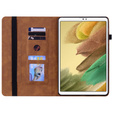 Pouzdro pro Samsung Galaxy Tab A7 Lite, Wallet Pen Slot, hnědé