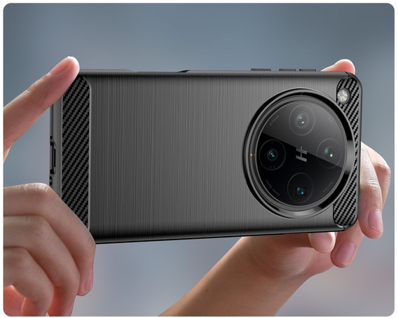 Pouzdro pro Oppo Find X8 Pro, Carbon, černé