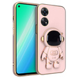 Pouzdro pro Oppo Reno8 T, Astronaut, růžové