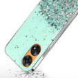 Pouzdro pro Oppo Reno8 T, Glittery, zelené