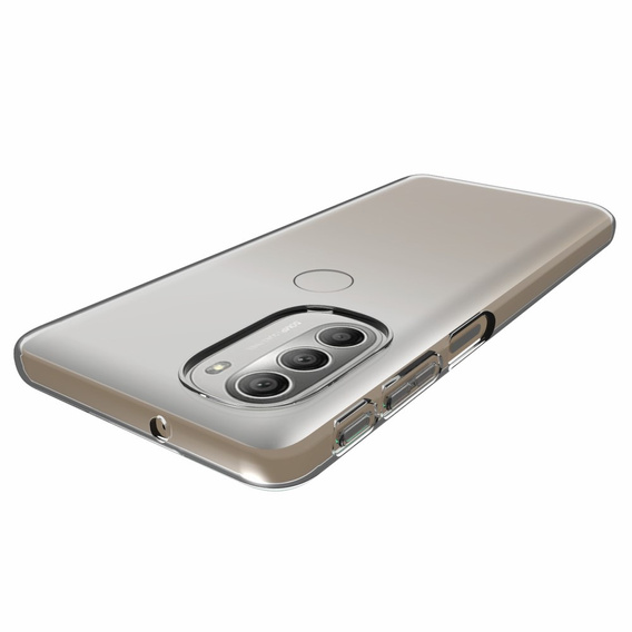 Tenké pouzdro pro Motorola Moto G51 5G, Slim, průhledné