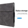 Pouzdro pro Microsoft Surface Pro 9, Wallet Pen Slot, černé