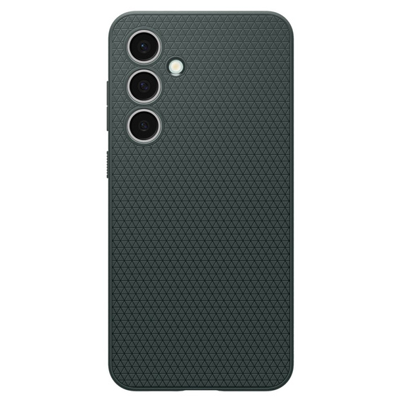 Pouzdro Spigen pro Samsung Galaxy S24 FE, Liquid Air, zelené + 9H tvrzené sklo
