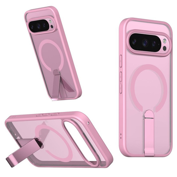 Hybridní pouzdro Fusion pro Google Pixel 10 Pro XL, pro MagSafe, se stojánkem, růžové